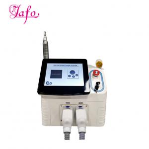 China 808 diode laser + ND yag 1064 nm 532 nm nd yag laser q-switched tattoo hair removal machine supplier