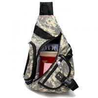 China Custom Logo Outdoor Sports Camping Messenger Chest Pack Single Shoulder Crossbody Bag on sale