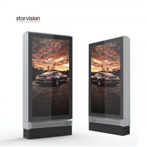 China Single Sided 3840x2160 Outdoor Digital Advertising Display Screens 3000nits supplier