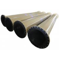 China Dn600 Slurry Uhmwpe Mining Rubber Lined Steel Pipe on sale