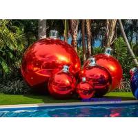 China Commercial Decorative PVC Inflatable Ball Handing Inflatable Mirror Ball Big Shiny Ball Decoration on sale