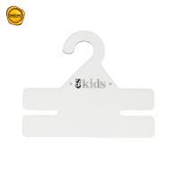 China 2.95mm Custom Size Cardboard Hangers For Kids Clothing on sale