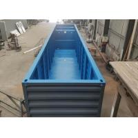 China 11m Long Swimming Pool Container Steel Shipping Container Waterproof Coating on sale