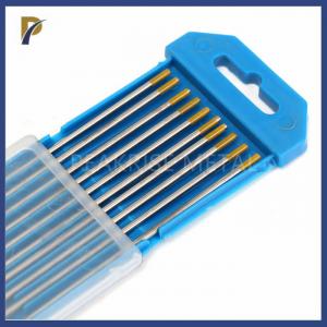 Tig Welding Lanthanum Tungsten Electrodes WL15 DC Tungsten Electrode For Stainless Steel  Tungsten Welding Electrodes