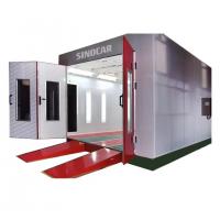 China Fire Resistant Wall Car Spraybooths Oven Spray Booth  For Safety on sale