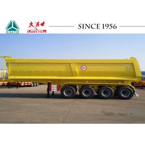 4 Axle 50 Tons Heavy Duty Tipper Trailer Spring Suspension