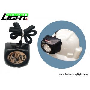 China Anti Explosive Miners Cap Lamp , Waterproof 8000lux Miners Lights For Hard Hats supplier
