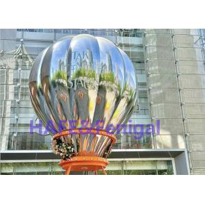 China Shopping Mall Event Inflatable Mirror Balloon PVC  Hot Air Stage Decoration supplier