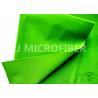 China 100 Polyester Adhesive Green Loop Fabric For Tape , OEM Available wholesale