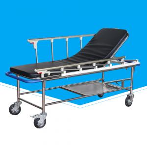 5 " Diameter Wheels Hospital Bed Stretcher , Stable Patient Transfer Stretcher