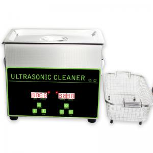 China Household Digital Heated Ultrasonic Jewelry Cleaner Safe For Diamonds 3.2L 40KHZ supplier