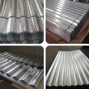 SGCC Galvanized Corrugated Roofing Sheet With High Hardness For Flexible Warehouse