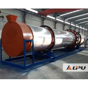 Manure Rotary Industrial Drying Equipment For Organic Fertilizer Production