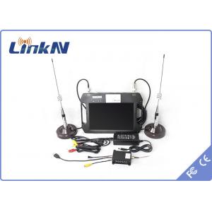 China 15km UAV Video Link COFDM Transmitter & Receiver HDMI CVBS Low Latency 1W Power AES256 Encryption supplier