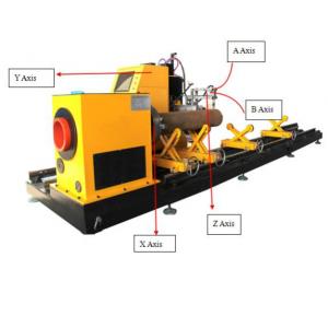 China High Speed 8 Axis CNC Steel Pipe Cutting bevelling Machines for all Profiles supplier