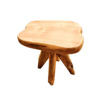 China Cedar Irregular Triangle 0.065m3 High Temperature Stool 30cm Width on sale