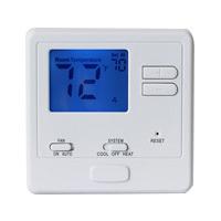 China Digital Non - Progammable Gas Heater Thermostat 1 Heat 1 Cool For Heat Pump on sale