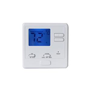 Digital Non - Progammable Gas Heater Thermostat 1 Heat 1 Cool For Heat Pump