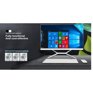 China 23.8″ All In One Pc Desktop Computer Touch Screen I7 11700 8 Cores 16mb Smart Cache Barebone System supplier