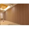 Restaurant Flexible Sliding Partition Walls / Movable Walls Commercial