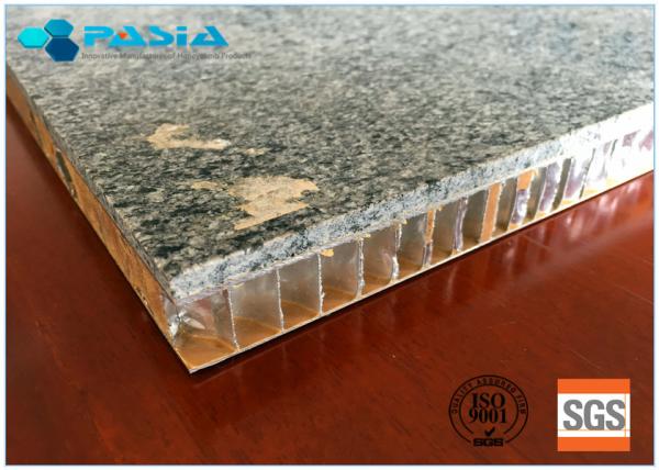 Basalt Honeycomb Stone Panels / Lightweight Stone Panels For Indoor Decoration