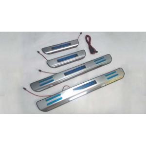 China 304 SS Door Sill Protector With LED Lights For Mitsubishi Outlander 2013 supplier