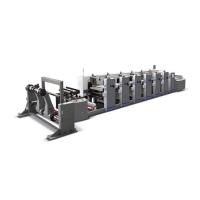 China Gearing 1/8cp Six Color Roll Paper Wide Web Flexo Flexographic Printing Machine Press CE on sale