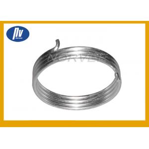 Carbon Steel Extension Spring , White Zinc Plated Large Extension Springs