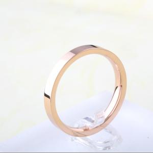 Elegant Fashion Jewelry 18k Rose Gold Plated Couple Engagement Rings
