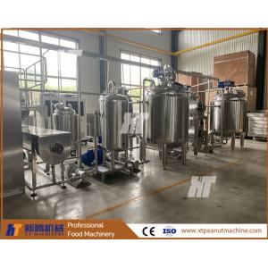 Professional Factory Supply Automatic Industrial Peanut Butter Making Machine / Peanut Butter Production Line
