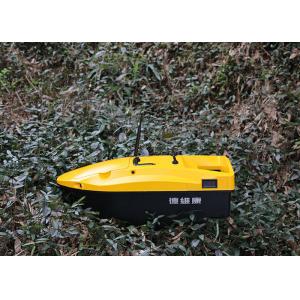 Yellow mini remote control Bait boat range 350m DEVC-113 AC110-240V