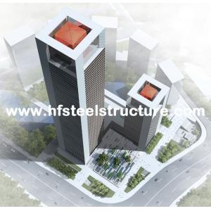 China Industrial Prefabricated Steel Frame Prefab Building, Multi-Storey Steel Building supplier
