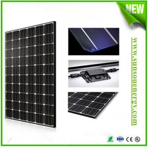250w mono solar panels with competitive price, combined by 60pcs mono solar cells solar panel for hot sale