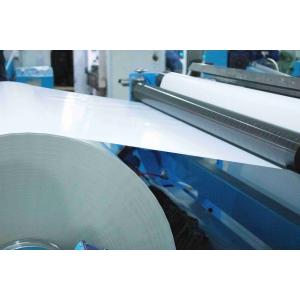 China Matte Silver PET Adhesive Back Printer Paper Roll 50u Surface Thickness supplier