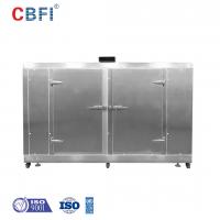China Dual Door Shock Air Blast Freezer Vertical Iqf Shrimp Freeze Equipment 100KG/2H on sale