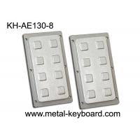 China 8 Keys Stainless Steel Keyboard Number Functional Keypad For Industrial Control Platform on sale