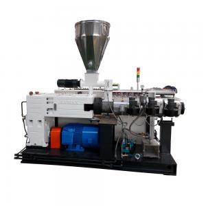 PVC Twin Screw Extruder Conic Twin Screw Extruder Machine ZS65/132 Output 12 Tons Per Day
