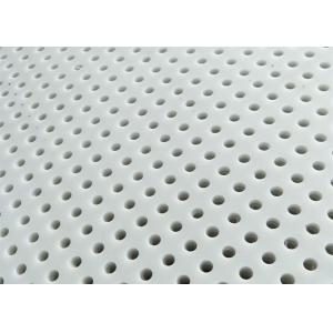 China White PP Perforated Metal Mesh 1300mm *2000mm Chemical Resistant supplier