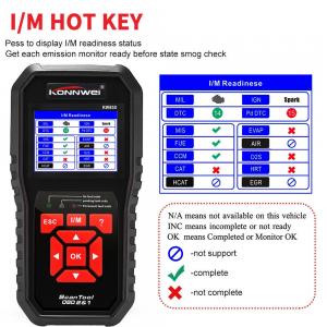 Car Diagnostic Scanner KONNWEI KW850 2.8 Inch TFT Colorful Screen Display