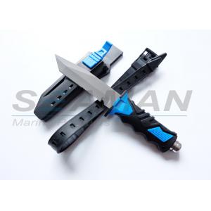 Scuba Dive Snorkel Titanium Knife (4 3/8" Blade) with straps and sheath