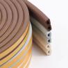 China Soundproofing D Type Sponge Rubber Foam Epdm Door Edging Self-adhesive Seal Strip wholesale
