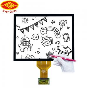 China 43 Inch Projected Capacitive Touch Screen Panel Multitouch Points supplier