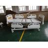 Three Crank Manual Patient ICU Care Bed PP Side Rails Pediatric Manual Hospital