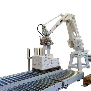 China Automatic Vertical Column Palletizer Robot ABB Palletizing Machine wholesale