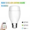 Smart Phone Controlled Voice Activated Light Bulb 16 Million Light Color