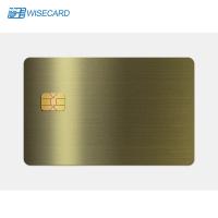 China CR80 85.5*54mm Credit Card Standard Size with Digital Signature Authentication on sale