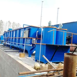 Low Noise Rural Sewage System PLC Automatic Control Containerised Sewage Treatment