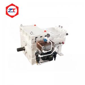 China 500 / 600 RPM Twin Screw Gearbox , Extruder Machine Plastic 30 - 37KW Power Plastic Extruder Price Machine Sale supplier