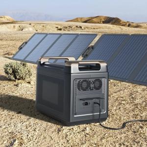 624000mAh Solar Rechargeable Portable Generator For Camping 1996.8Wh