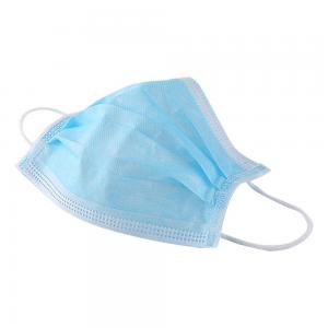 Economical 3 Ply Surgical Face Mask , Procedure Face Mask Skin Friendly Easy Use